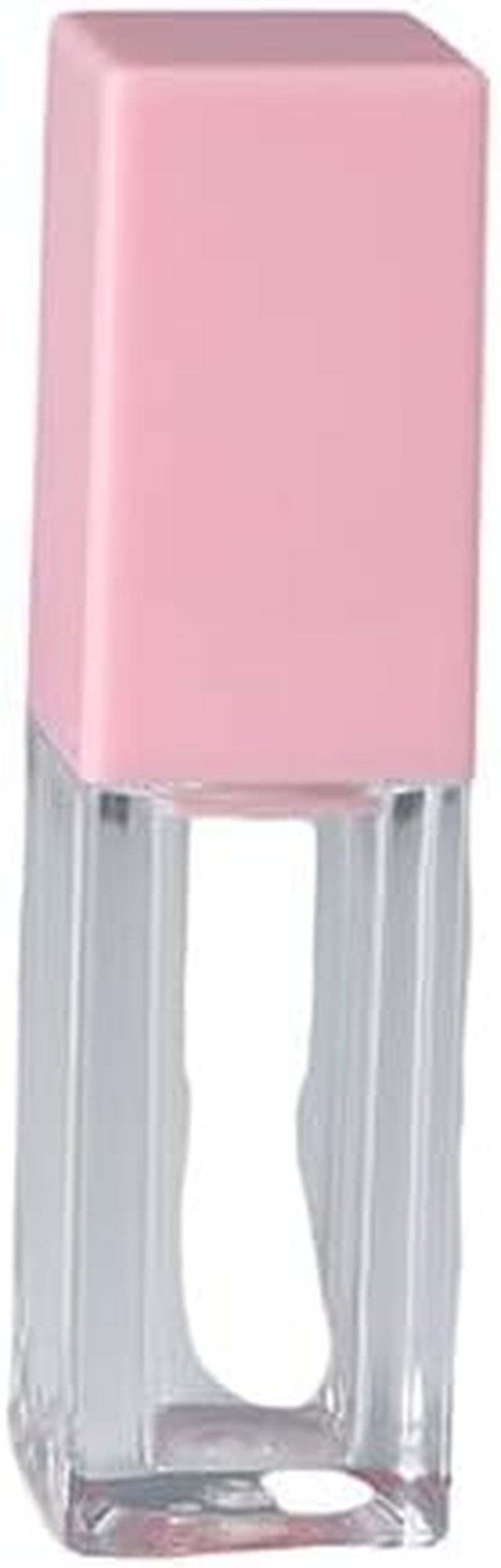 3PCS Lip Gloss Containers with Brush, 5Ml Empty Lip Gloss Tubes Stoppers Clear Lip Gloss Bottles Refillable Lip Glaze Bottles for DIY Lipgloss